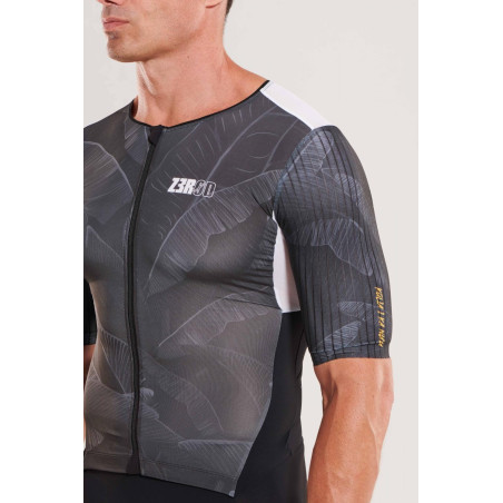 ZEROD TTSuit RACER Kailua - Trifonction Triathlon Homme manches courtes | Les4Nages