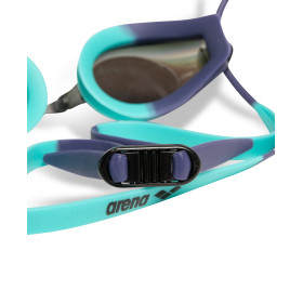 Arena TRACKS MIRROR Turquoise Future Dusk - Lunettes Natation