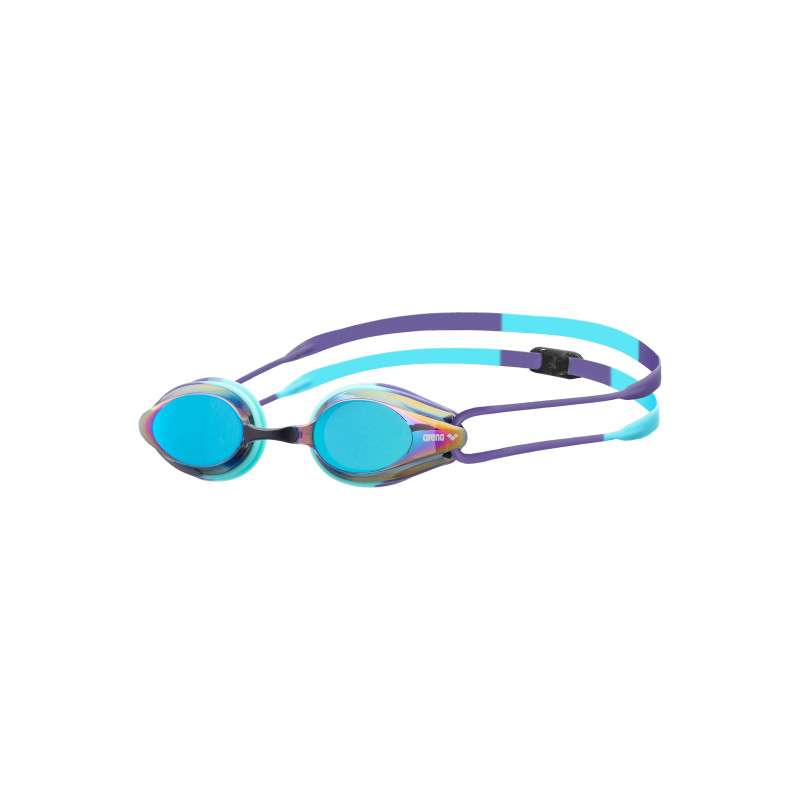 Arena TRACKS MIRROR Turquoise Future Dusk - Lunettes Natation | Les4Nages