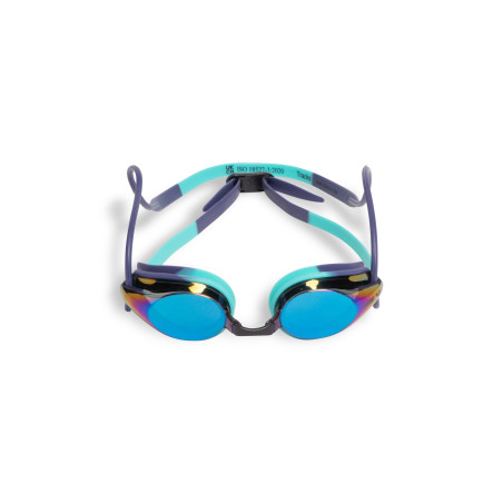 Arena TRACKS MIRROR Turquoise Future Dusk - Lunettes Natation | Les4Nages