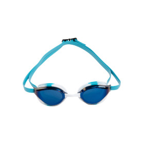 ARENA Python Mirror Blue Mirror White Sky - Lunettes Natation