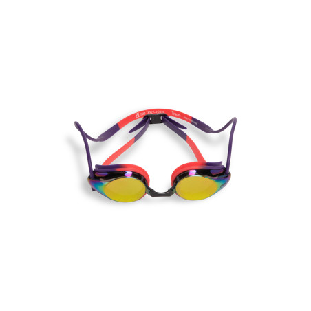Arena TRACKS MIRROR Copper Plum Bright Coral - Lunettes Natation | Les4Nages