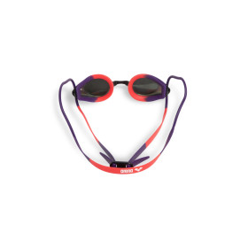 Arena TRACKS MIRROR Copper Plum Bright Coral - Lunettes Natation