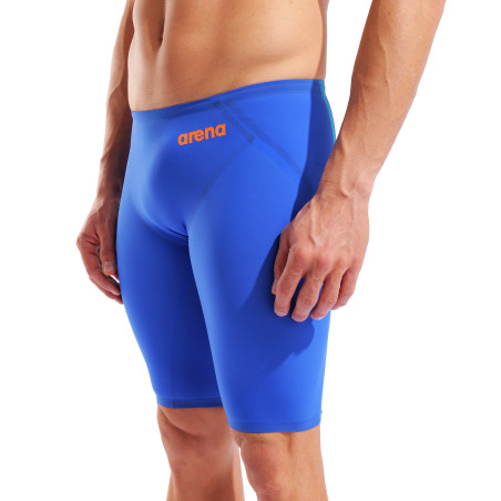 ARENA PowerSkin VELOCE Homme - Neon Blaze Edition Limitée - Jammer Natation Homme compétition | Les4Nages