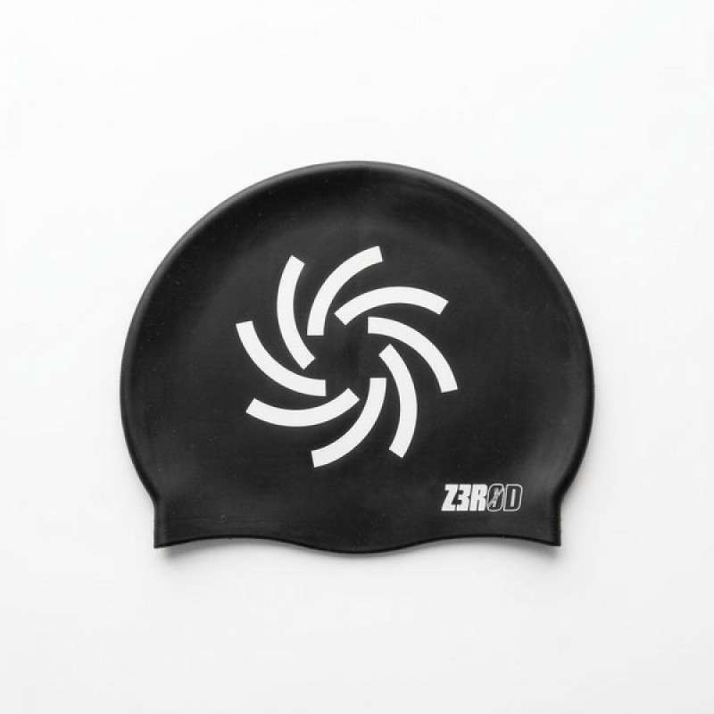 Bonnet de bain Zerod Vortex Black | Les4Nages