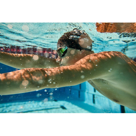 Bonnet de bain Zerod Vortex Black | Les4Nages