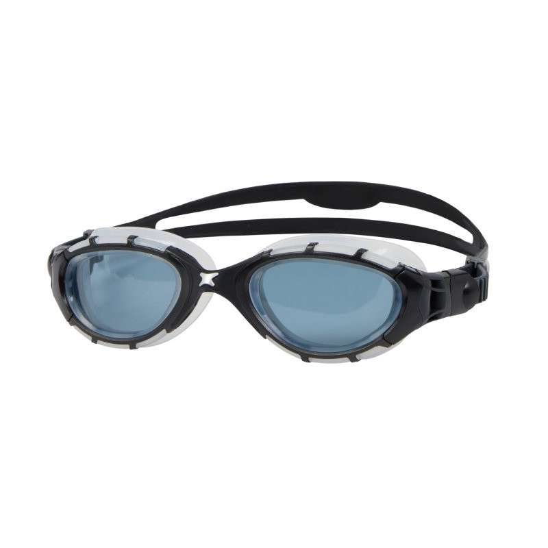 ZOGGS Predator Black Grey Tint Smoke Regular - Lunettes triathlon et eau libre | Les4Nages