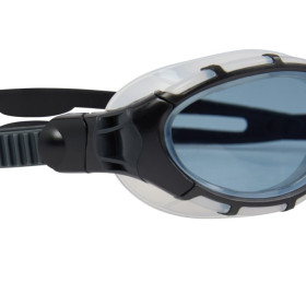 ZOGGS Predator Black Grey Tint Smoke Regular - Lunettes triathlon et eau libre