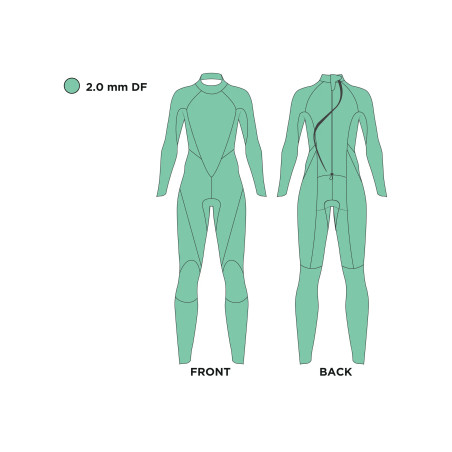 Zoggs SCOUT tour FS Woman - Combinaison Triathlon Néoprène Femme | Les4Nages Zoggs SCOUT tour FS Woman - Combinaison Triathlon Néoprène Femme | Les4Nages