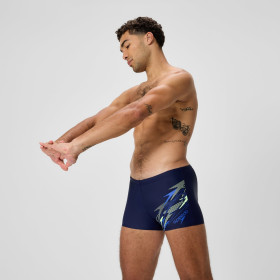 SPEEDO ECO MEDLEY logo Aquashort Navy Blue