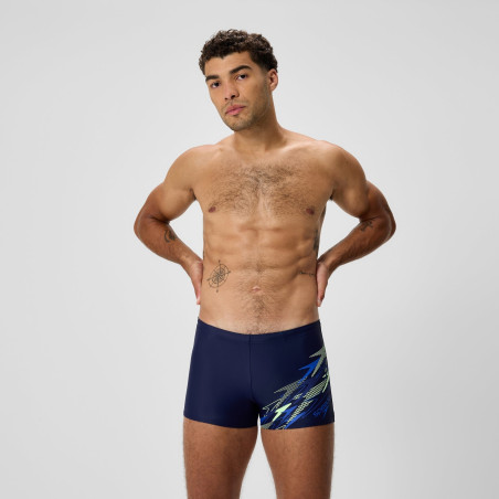 SPEEDO ECO MEDLEY logo Aquashort Navy Blue | Les4Nages SPEEDO ECO MEDLEY logo Aquashort Navy Blue | Les4Nages