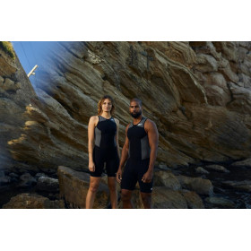 ZEROD ELITE Femme BLACK SERIES - Trifonction Triathlon Femme sans manches