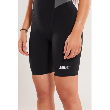 ZEROD ELITE Femme BLACK SERIES - Trifonction Triathlon Femme sans manches | Les4Nages