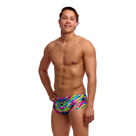 FUNKY TRUNKS Happy Hide - Sidewinder Trunks - Boxer Natation Homme | Les4Nages