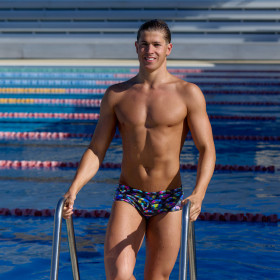 FUNKY TRUNKS Ham Bam Maam - Sidewinder Trunks - Boxer Natation Homme