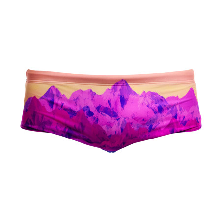 FUNKY TRUNKS Pink Peaks - Sidewinder Trunks - Boxer Natation Homme | Les4Nages