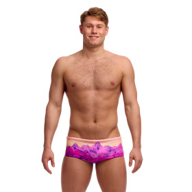 FUNKY TRUNKS Pink Peaks - Sidewinder Trunks - Boxer Natation Homme