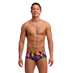 FUNKY TRUNKS Broken Blox - Classic Trunks - Boxer Natation Homme