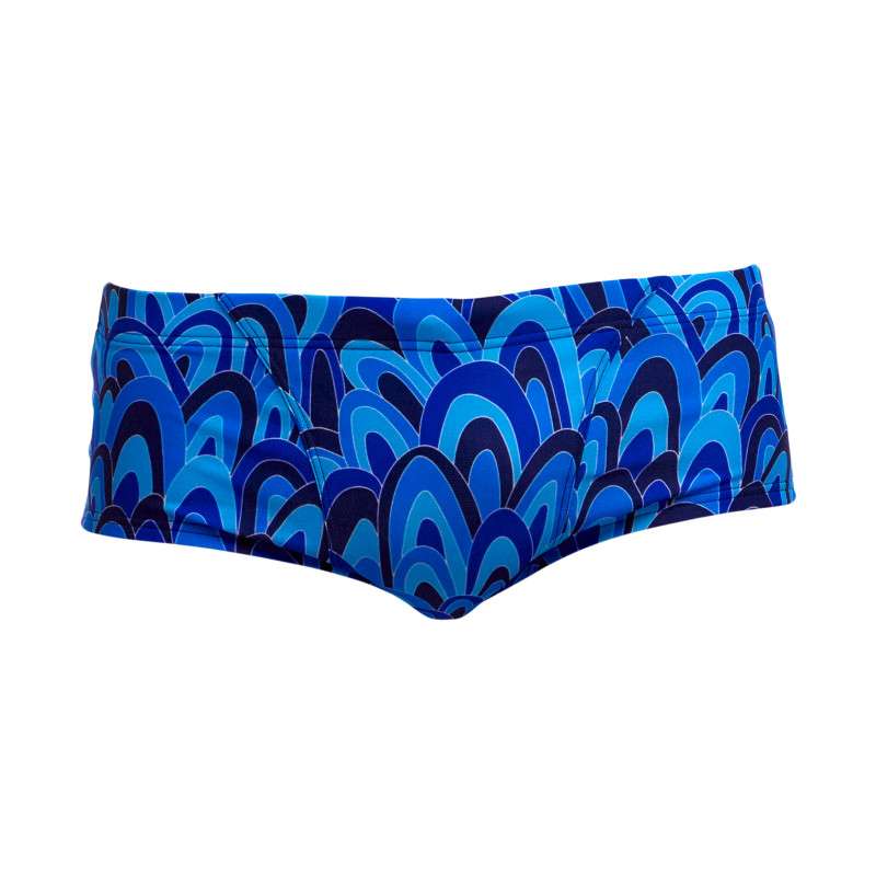 FUNKY TRUNKS Hill Billy Blues - Classic Trunks - Boxer Natation Homme | Les4Nages