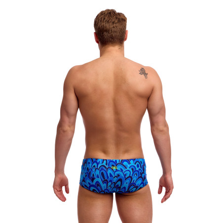 FUNKY TRUNKS Hill Billy Blues - Classic Trunks - Boxer Natation Homme | Les4Nages