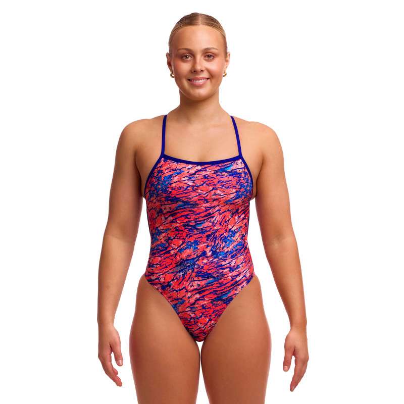 FUNKITA Ruff Stuff - Single Strength - Maillot Femme 1 piece Natatiion | Les4Nages