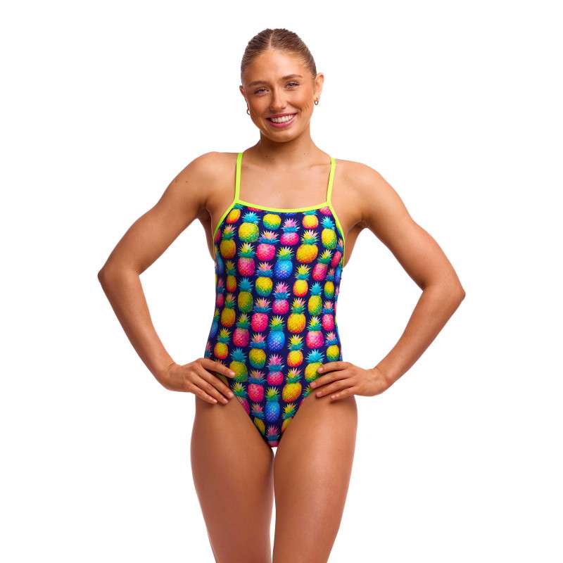 FUNKITA Pine Gap - Tie Me Tight - Maillot Femme 1 piece Natatiion | Les4Nages