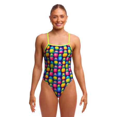 FUNKITA Pine Gap - Tie Me Tight - Maillot Femme 1 piece Natatiion | Les4Nages