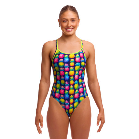 FUNKITA Pine Gap - Diamond Back - Maillot Femme 1 piece Natatiion | Les4Nages
