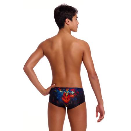 FUNKY TRUNKS (8-12ans) Meow Baby Sidewinder Trunks - Boxer Natation Gar | Les4Nages
