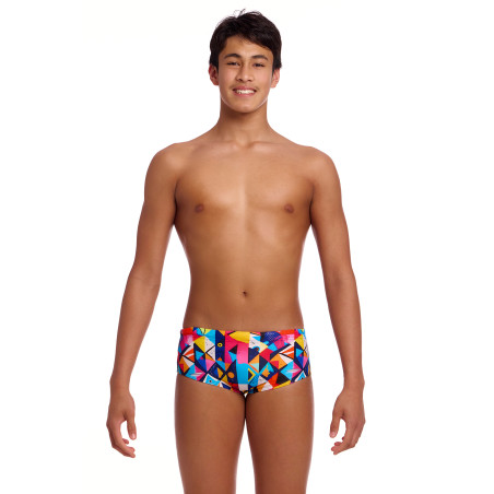 FUNKY TRUNKS (8-12ans) Broken Blox Sidewinder Trunks - Boxer Natation Gar | Les4Nages FUNKY TRUNKS (8-12ans) Broken Blox Sidewinder Trunks - Boxer Natation Gar | Les4Nages