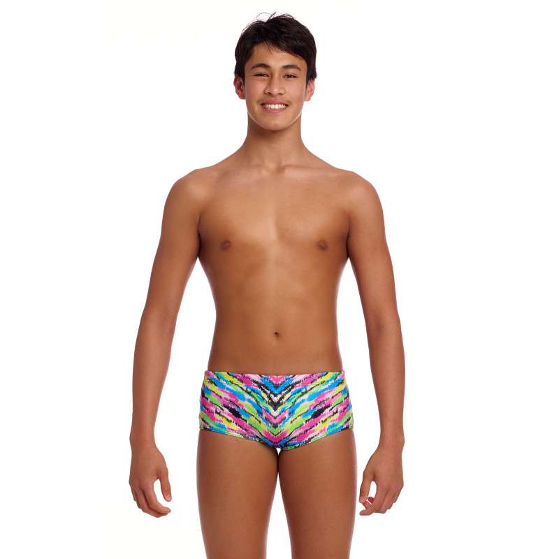 FUNKY TRUNKS (8-12ans) Happy Hide Sidewinder Trunks - Boxer Natation Gar | Les4Nages
