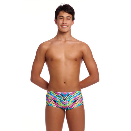 FUNKY TRUNKS (8-12ans) Happy Hide Sidewinder Trunks - Boxer Natation Gar | Les4Nages FUNKY TRUNKS (8-12ans) Happy Hide Sidewinder Trunks - Boxer Natation Gar | Les4Nages