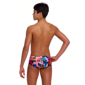 FUNKY TRUNKS (8-12ans) Putty Rules Sidewinder Trunks - Boxer Natation Gar