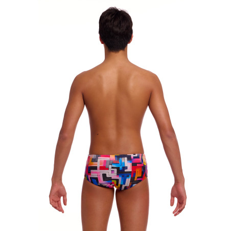 FUNKY TRUNKS (8-12ans) Putty Rules Sidewinder Trunks - Boxer Natation Gar | Les4Nages