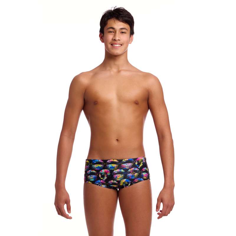 FUNKY TRUNKS (8-12ans) Ham Bam Maam Sidewinder Trunks - Boxer Natation Gar | Les4Nages