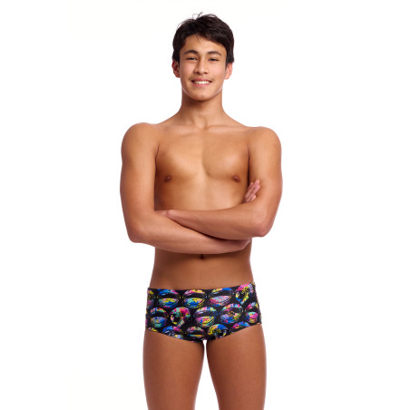 FUNKY TRUNKS (8-12ans) Ham Bam Maam Sidewinder Trunks - Boxer Natation Gar | Les4Nages FUNKY TRUNKS (8-12ans) Ham Bam Maam Sidewinder Trunks - Boxer Natation Gar | Les4Nages