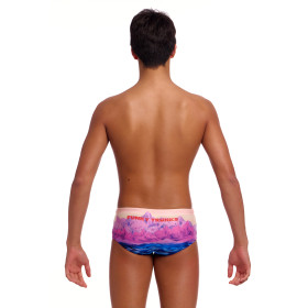 FUNKY TRUNKS (8-12ans) Pink Peaks Sidewinder Trunks - Boxer Natation Gar