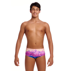FUNKY TRUNKS (8-12ans) Pink Peaks Sidewinder Trunks - Boxer Natation Gar