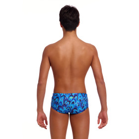 FUNKY TRUNKS (8-12ans) Hill Billy Blues Sidewinder Trunks - Boxer Natation Gar