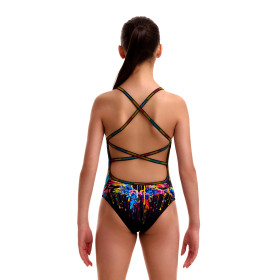 FUNKITA Girl (8-14ans) Killer Cupid Strapped In - Maillot Fille natation 1 piece