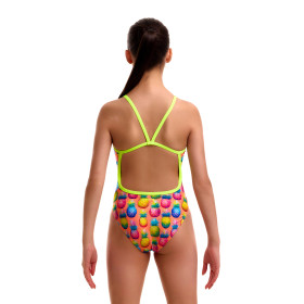 FUNKITA Girl (8-14ans) Pinky Piney Single Strap - Maillot Fille natation 1 piece