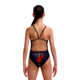 FUNKITA Girl (8-14ans) Meow Baby Single Strap - Maillot Fille natation 1 piece