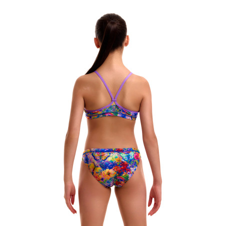 FUNKITA Girl (8-14ans) Austin Flowers Racerback Two Piece Maillot de bain filles 2 pieces | Les4Nages FUNKITA Girl (8-14ans) Austin Flowers Racerback Two Piece Maillot de bain filles 2 pieces | Les4Nages