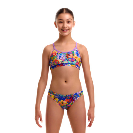 FUNKITA Girl (8-14ans) Austin Flowers Racerback Two Piece Maillot de bain filles 2 pieces | Les4Nages FUNKITA Girl (8-14ans) Austin Flowers Racerback Two Piece Maillot de bain filles 2 pieces | Les4Nages