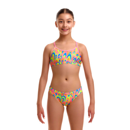 FUNKITA Girl (8-14ans) Hillary Puff Racerback Two Piece Maillot de bain filles 2 pieces | Les4Nages FUNKITA Girl (8-14ans) Hillary Puff Racerback Two Piece Maillot de bain filles 2 pieces | Les4Nages