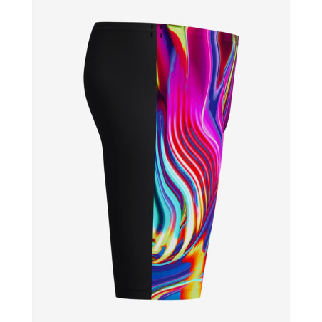 SPEEDO FastSkin LZR PURE VALOR 2.0 JAMMER - Black Multi - Jammer Natation Competition Homme | Les4Nages