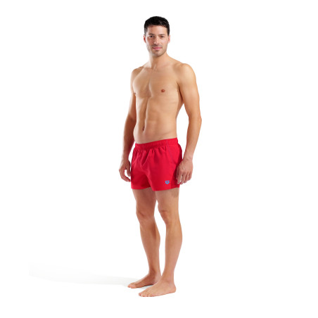 Short de Plage ARENA Men\'s Fundamentals R X-Short RED-TURQUOISE | Les4Nages