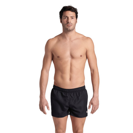 Short de Plage ARENA Men\'s Fundamentals R X-Short BLACK-WHITE | Les4Nages