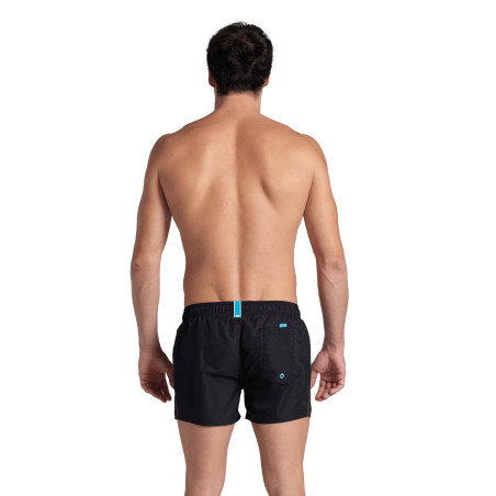 Short de Plage ARENA Men\'s Fundamentals R X-Short BLACK-WHITE | Les4Nages