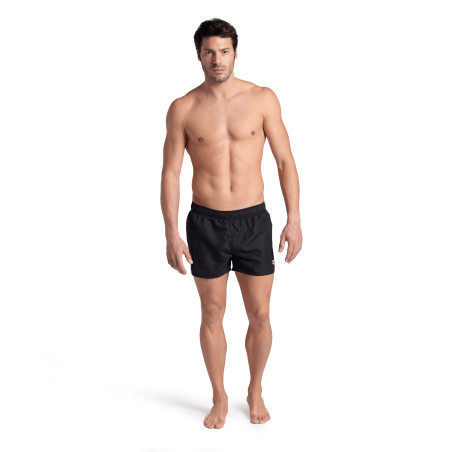 Short de Plage ARENA Men\'s Fundamentals R X-Short BLACK-WHITE | Les4Nages